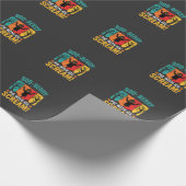 Boo-Berry-Pie-Halloween-Eiscreme-Design Geschenkpapier (Ecke)