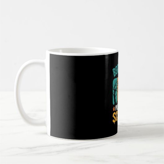 Boo-Berry-Pie-Halloween-Eiscreme-Design Kaffeetasse (Links)