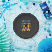 Boo-Berry-Pie-Halloween-Eiscreme-Design Pappteller (Party)