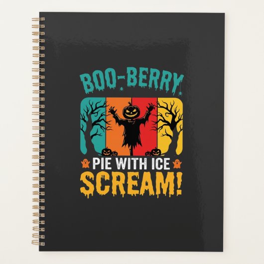Boo-Berry-Pie-Halloween-Eiscreme-Design Planer (Vorderseite)