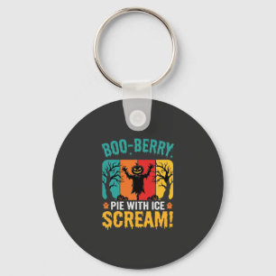 Boo-Berry-Pie-Halloween-Eiscreme-Design Schlüsselanhänger