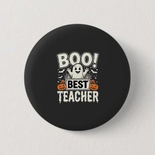 Boo Bester Lehrer Halloween-Geister-Design_1 Button