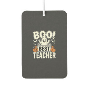 Boo Bester Lehrer Halloween-Geisterdesign_1 Autolufterfrischer