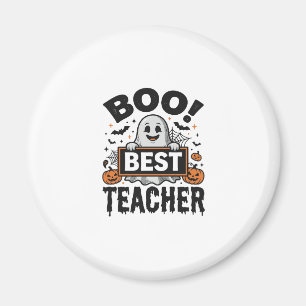 Boo Bester Lehrer Vintage Halloween-Lehrer-Design_ Magnet