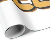 Boo Bienen Geschenkpapier (Rolleneckpunkt)