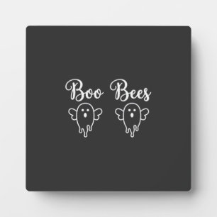 Boo Bienen Halloween-Geisterdesign Fotoplatte