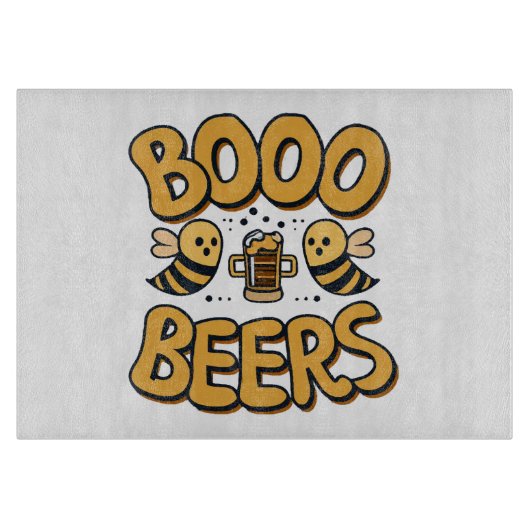 Boo Bienen Schneidebrett (Vorderseite)