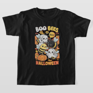 Boo Bienen Süße Halloween-Geister und Kürbisse T-Shirt