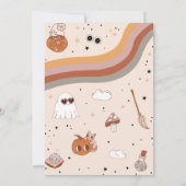 Boo Birthday Hey Boo Party Einladung (Rückseite)