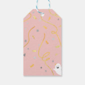 Boo Birthday Party Vielen Dank für Ihre Liebesmark Geschenkanhänger (Rückseite)