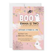 Boo Birthday Theme | Halloween Fall Girl Geburtsta