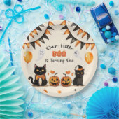 Boo Black Cat Halloween-Party macht sich eins Pappteller (Party)