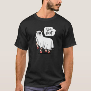 BOO BLATT BULL BLATT SH Kuh Halloween Geist Meme T-Shirt