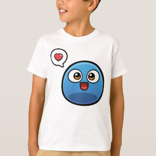 Boo-Blau-Produkte T-Shirt