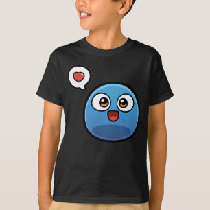 Boo-Blau-Produkte T-Shirt