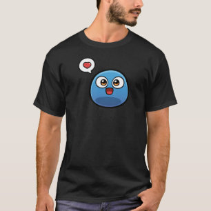 Boo-Blau-Produkte T-Shirt