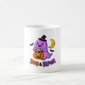 Boo Bloom Geist Halloween Kaffeetasse (Mittel)