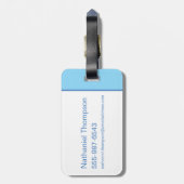 Boo-Boo-Bären-Arme breit Gepäckanhänger (Rückseite vertikal)