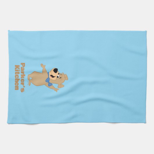 Boo-Boo-Bären-Arme breit Geschirrtuch (Horizontal)