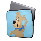 Boo-Boo-Bären-Arme breit Laptopschutzhülle (Vorderseite Links)