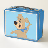 Boo-Boo-Bären-Arme breit Metall Brotdose (Rückseite)