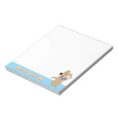 Boo-Boo-Bären-Arme breit Notizblock (Rotiert)