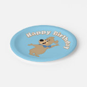 Boo-Boo-Bären-Arme breit Pappteller (Schrägansicht)