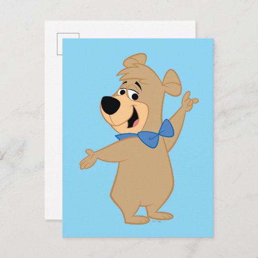 Boo-Boo-Bären-Arme breit Postkarte (Vorne/Hinten)