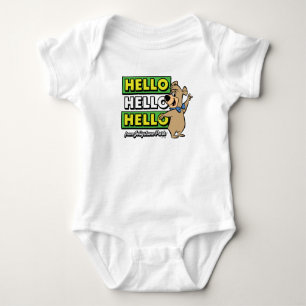 Boo-Boo Bear Hallo Hallo Hallo Von Jellystone Baby Strampler