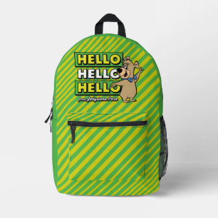 Boo-Boo Bear Hallo Hallo Hallo Von Jellystone Bedruckter Rucksack