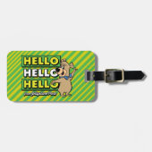 Boo-Boo Bear Hallo Hallo Hallo Von Jellystone Gepäckanhänger (Vorderseite horizontal)