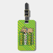 Boo-Boo Bear Hallo Hallo Hallo Von Jellystone Gepäckanhänger (Vorderseite vertikal)