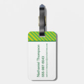 Boo-Boo Bear Hallo Hallo Hallo Von Jellystone Gepäckanhänger (Rückseite vertikal)