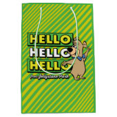 Boo-Boo Bear Hallo Hallo Hallo Von Jellystone Mittlere Geschenktüte (Vorderseite)