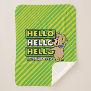 Boo-Boo Bear Hallo Hallo Hallo Von Jellystone Sherpadecke