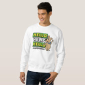 Boo-Boo Bear Hallo Hallo Hallo Von Jellystone Sweatshirt (Vorne ganz)