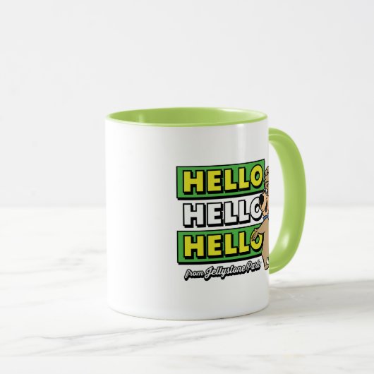 Boo-Boo Bear Hallo Hallo Hallo Von Jellystone Tasse (VorderseiteRechts)