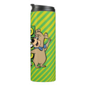 Boo-Boo Bear Hallo Hallo Hallo Von Jellystone Thermosbecher (Nach rechts gedreht)