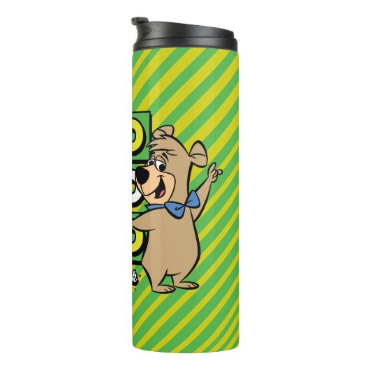 Boo-Boo Bear Hallo Hallo Hallo Von Jellystone Thermosbecher (Nach rechts gedreht)