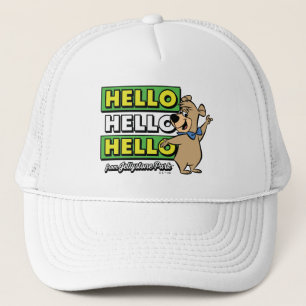 Boo-Boo Bear Hallo Hallo Hallo Von Jellystone Truckerkappe