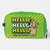 Boo-Boo Bear Hallo Hallo Hallo Von Jellystone Waschbeutel (Vorderseite)