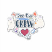 Boo-Boo-Crew Aufkleber (Vorderseite)