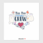 Boo-Boo-Crew Aufkleber (Blatt)