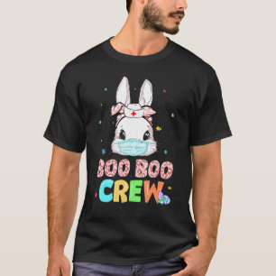Boo Boo Crew Bunny Nurse Osterhasen Kaninchenmaske T-Shirt