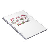 Boo Boo Crew Christmas, Ghost Nurse Oversized T-Sh Notizblock (Rechte Seite)