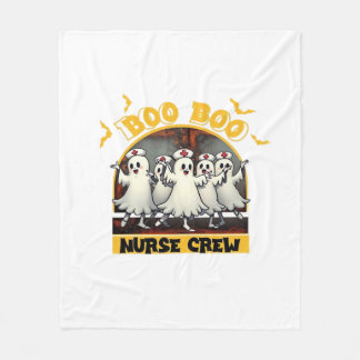 BOO BOO CREW CLASSIC KRANKENSCHWESTER HALLOWEEN T- FLEECEDECKE