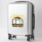 BOO BOO CREW CLASSIC NURSE HALLOWEEN T-SHIRT Overs Aufkleber (Koffer)