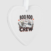 Boo Boo Crew Cute Halloween Nurse Ghosts Essential Ornament (Vorderseite)