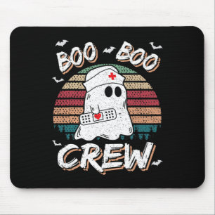 Boo Boo Crew Funny Ghost Ems Emt Paramedic Kranken Mousepad