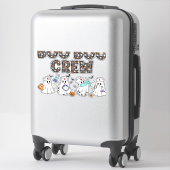 Boo Boo Crew � Funny Halloween Nurse Ghosts Medica Aufkleber (Koffer)